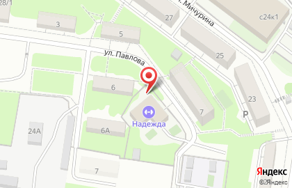 Надежда, ДЮСШ на карте
