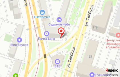 Магазин суши на вынос Суши Бай в Советском районе на карте