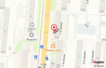 Магазин продуктов в Челябинске на карте