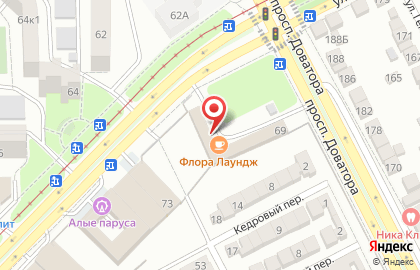 Автомагазин Форсаж во Владикавказе на карте