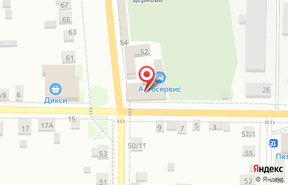 Автосервис в Рязани на карте