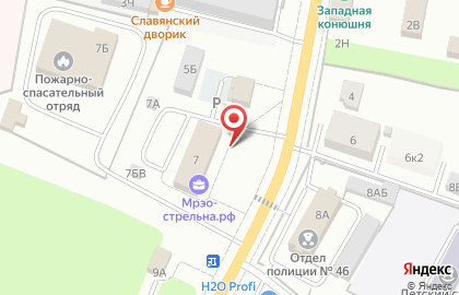 Мировые судьи Петродворцового района в Петродворцовом районе на карте