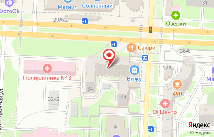 Салон-парикмахерская Цирюльникъ в Ленинском районе на карте