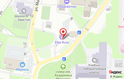 Elke Auto на Московском тракте на карте