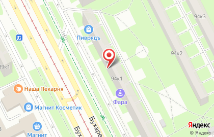 Стоматологический центр АТАМ на Бухарестской улице на карте