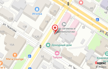 Торговая компания Сатэль на улице Чкалова на карте
