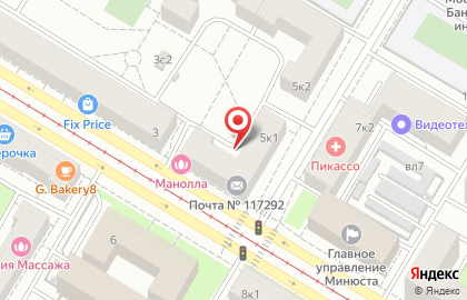 АСЦ Кристалл на улице Кржижановского на карте