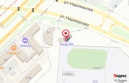 Таиф-нк азс на Набережночелнинском проспекте на карте