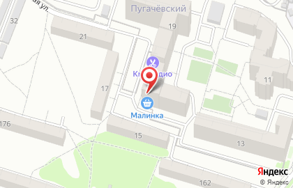 Магазин Красное & Белое в Пензе на карте