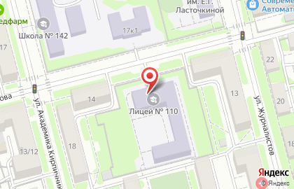 Школа тхэквондо TEAM-PRO.tkd на улице Александра Попова на карте