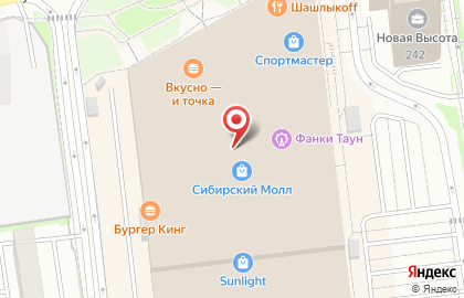 Банкомат Тинькофф в Новосибирске на карте