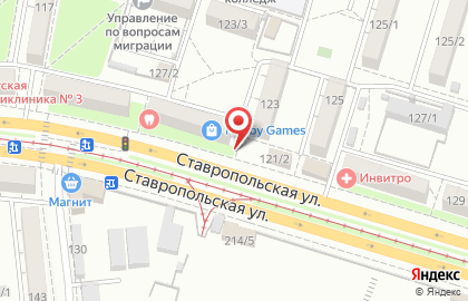 Sportebay на Ставропольской улице на карте