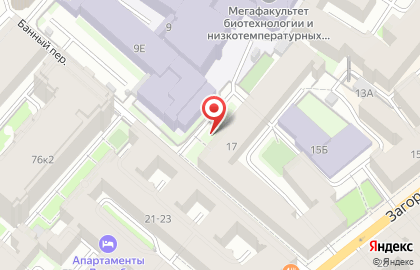 Школа танцев Qinetic на Загородном проспекте на карте
