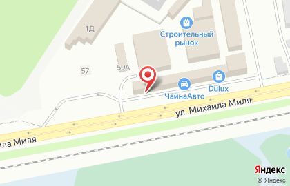 Магазин автозапчастей УАЗ Деталь в Авиастроительном районе на карте