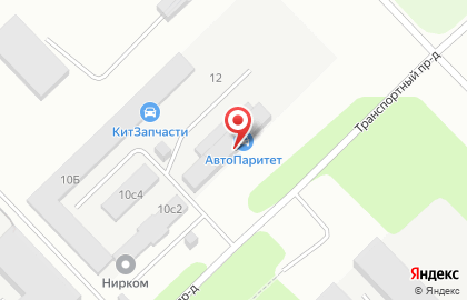Компания ТеплоКОМ в Транспортном проезде на карте