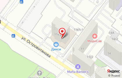 Тату-салон O.S.Tattoo на улице Островитянова на карте