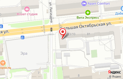 Центр кузовных деталей в Кировском районе на карте
