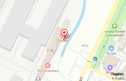 Кафе-столовая Волжанка на карте