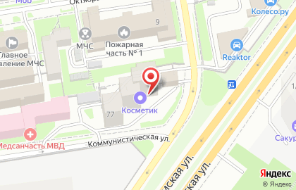 Компания по продаже земельных участков Авс-девелопмент на Коммунистической улице на карте