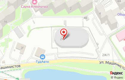 Евротон на улице Машинистов на карте