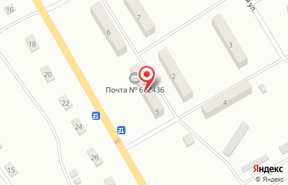 Почта России, АО на Ленинской улице на карте