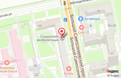 Комплексный Центр Социального Обслуживания Населения, Социально-реабилитационное Отделение для Пожилых Людей и Инвалидов на карте