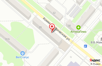 Магазин Кокетка на Коммунистической улице на карте
