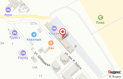 Продовольственный магазин Дельфин в Избербаше на карте