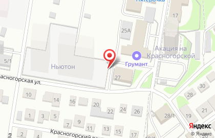 Бизнес-центр Красногорский на карте