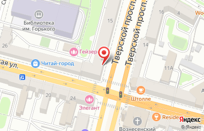 Кафе Чито Гврито на Советской улице на карте