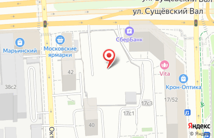 Красный куб на Менделеевской на карте