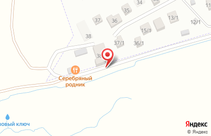 База отдыха Серебряный родник на карте