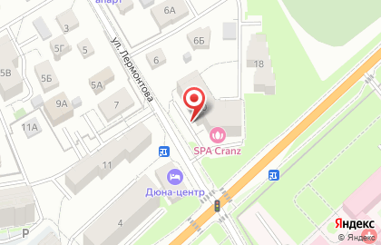 Секонд-хенд Жасмин на улице Лермонтова на карте