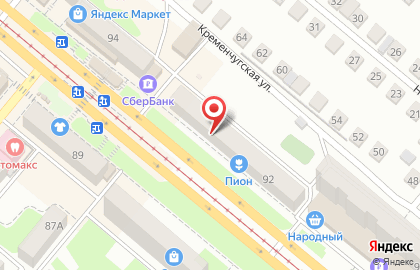 Ювелирный магазин Золотой жук на проспекте Ленина на карте