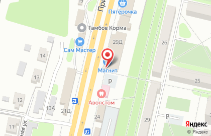 Банкомат СберБанк в Северном микрорайоне, 29д в Строителе на карте