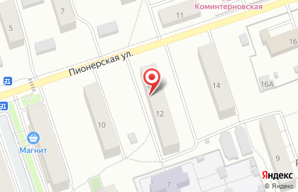 Аква-ДСК на Пионерской улице на карте