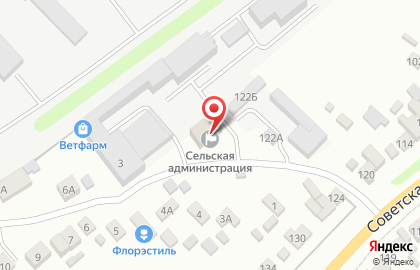Покрово-Пригородное, отделение почтовой связи на карте