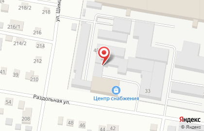 Столярный цех на Раздольной улице на карте