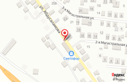 Магазин Мега планета на Десятой линии на карте