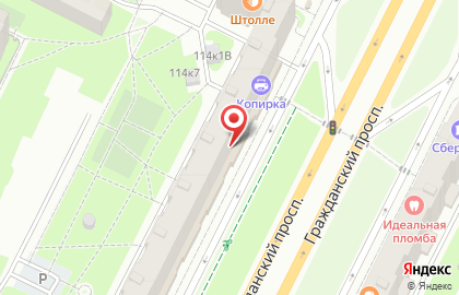Первый регистрационный отдел на карте