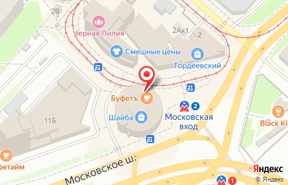КомпьютерНН на Московском шоссе на карте