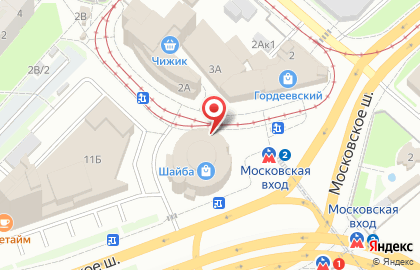 Аврора в Нижнем Новгороде на карте