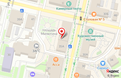 Магазин товаров для праздника Шар-Мари на карте