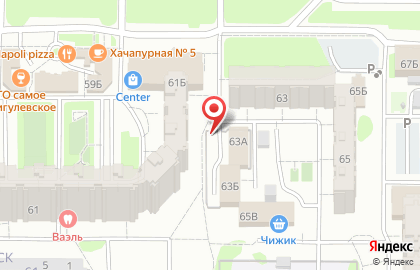 Фруктовый мир в Ново-Савиновском районе на карте