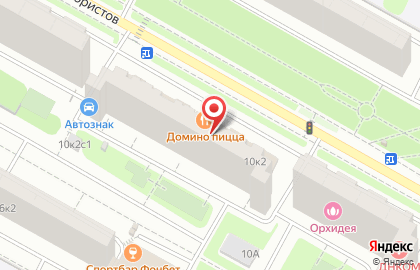 Банкомат СберБанк на улице Декабристов, 10 к 2 на карте