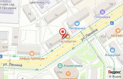 Юристъ на улице Ленина на карте