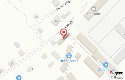 Стройбаза Нееловская на карте