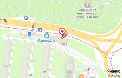 Торгово-производственная компания Ceiling Studio на Московском шоссе на карте