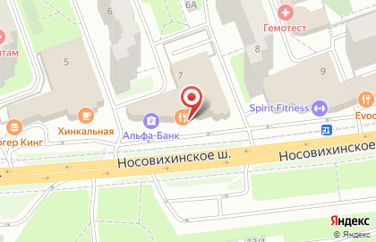 Пиццерия Папа Джонс в Москве на карте