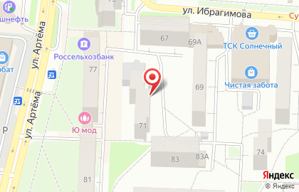 Центр социального обслуживания населения Ветеран на карте